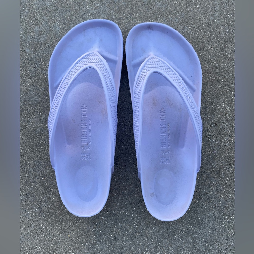 Birkenstock Women's Light Purple Flip Flop Size 38 US Size 7